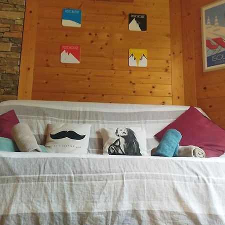 *Tout Confort*4 Pers*Centre Isola 2000 Buitenkant foto